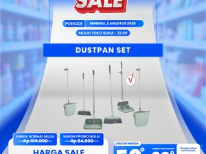 Alat Kebersihan Banting Harga di Transmart Full Day Sale