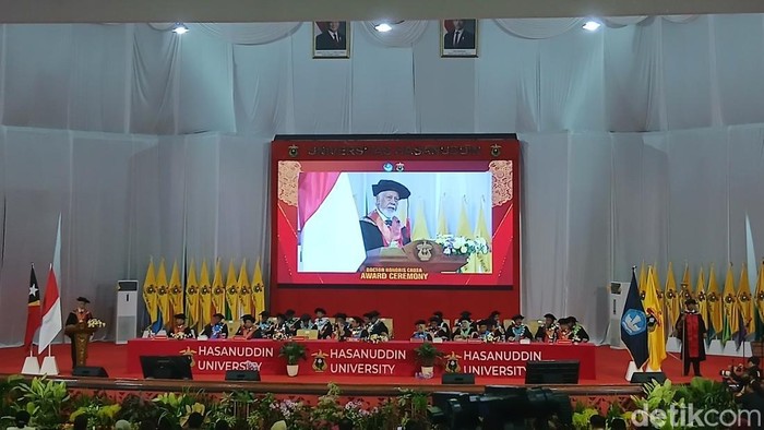 Unhas Beri Gelar Doktor Honoris Causa ke Perdana Menteri Timor Leste.
