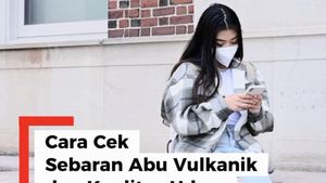 Video Cara Cek Penyebaran Abu Vulkanik dan Kualitas Udara dari HP 