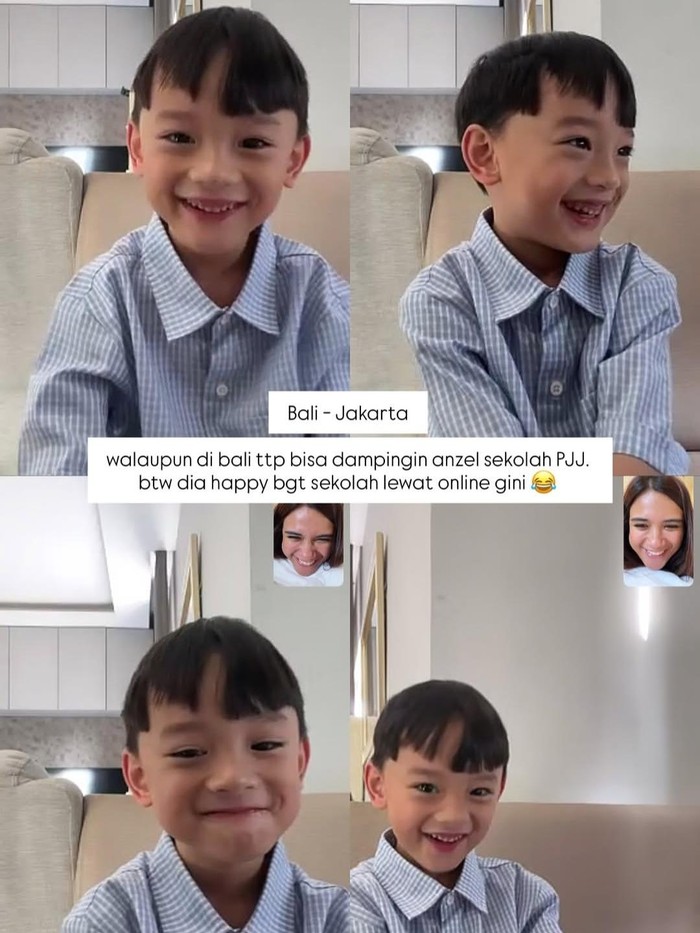Anak artis Pjj di rumah