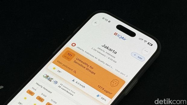 aplikasi IQAir AirVisual