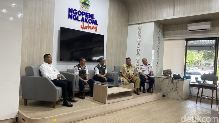 Kalakhar BPBD Jateng, Bergas Catursasi Penanggungan, Kecamatan Semarang Selatan, Kota Semarang, Senin (7/9/2026).