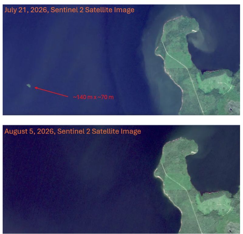 Citra Satelit Citra satelit yang diambil dari basis data Sentinel-2 dan diberi anotasi oleh BC Hydro. ScienceAlert telah mengonfirmasi secara independen bahwa citra-citra ini akurat secara faktual.