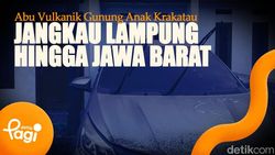 Video: Abu Vulkanik Gunung Anak Krakatau Jangkau Lampung hingga Jawa Barat