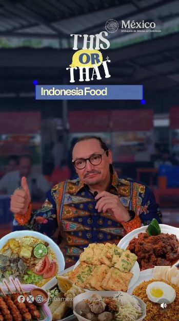 Duta Besar Meksiko untuk Indonesia sebutkan kuliner Indonesia favoritnya