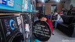 Khawatir Abu Vulkanik, Warga Pilih Cuci Pakaian di Laundry Koin