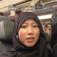 Viral Kisah Wanita Lampung Tertahan di Hong Kong Imbas Erupsi Anak Krakatau