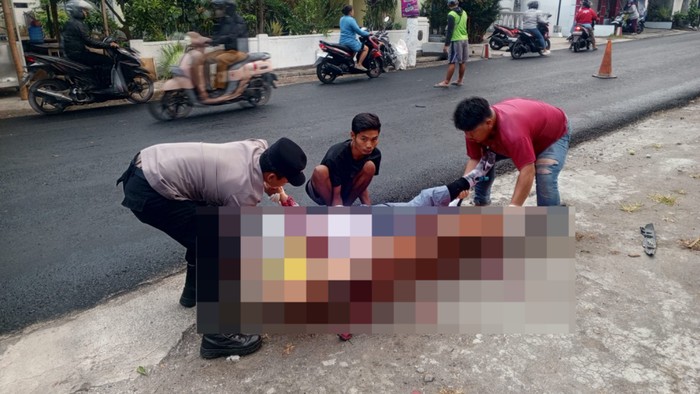 Laka lantas dengan korban siswi SMK tewas di Blitar