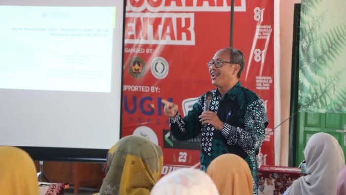 Pakar Bidang Biologi Farmasi Fakultas Farmasi Universitas Gadjah Mada (UGM) Dr. Djoko Santosa.