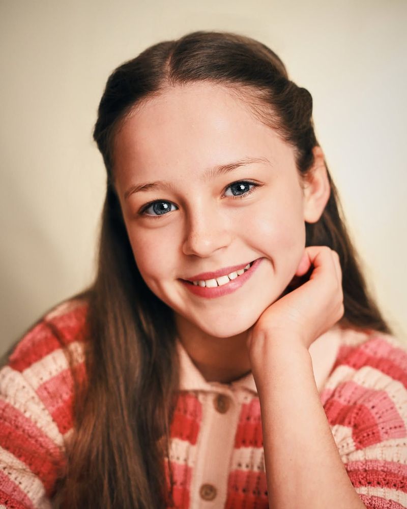 Pemeran Serial Harry Potter Aktris muda Bonnie Hill digaet buat memerankan Ginny Weasley.