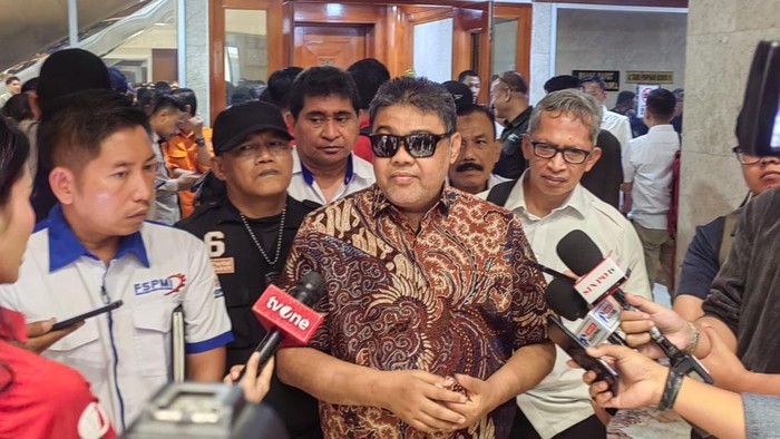 Presiden Konfederasi Serikat Pekerja Indonesia (KSPI) Said Iqbal