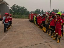 PT Timah Terjunkan Tim Pemadam Tangani Karhutla di Kalbar