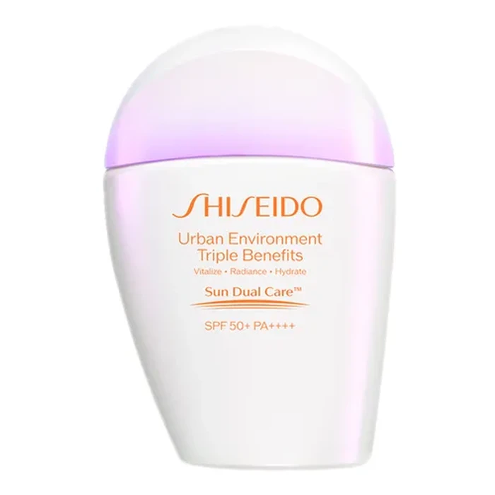 Shiseido Global Sun Care Urban Environment Triple Beauty Suncare Emulsion SPF 50+ PA++++