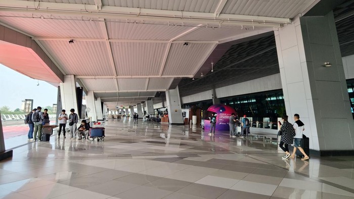 Suasana Bandara Soekarno-Hatta pada Senin (7/9/2026) pagi (Devi/detikcom)