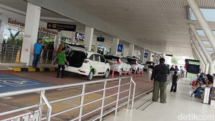 Suasana di Bandara Radin Inten II Lampung