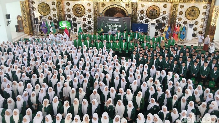 UMI memulai pesantren kilat untuk 3.600 mahasiswa barunya tahun ini. Fadli Ilham/detiksulsel