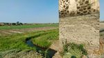 Potret Waduk Sumberkepuh Nganjuk Mengering