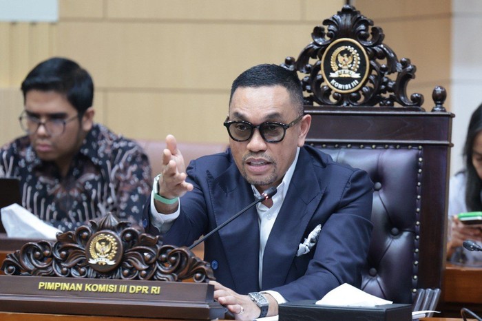 Wakil Ketua Komisi III DPR RI Ahmad Sahroni