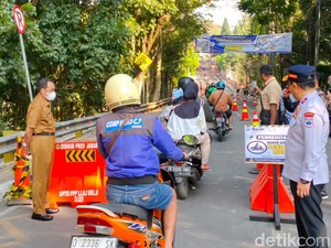 Jembatan Pemkot Cimahi Dibuka Terbatas, Motor bisa Melintas
