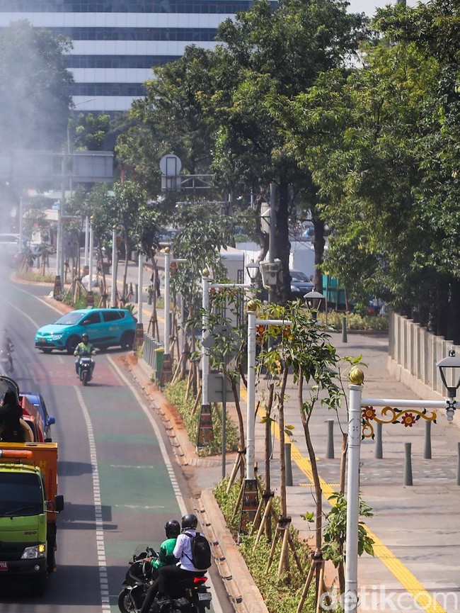 Water Mist Digencarkan untuk Tekan Polusi Udara Jakarta