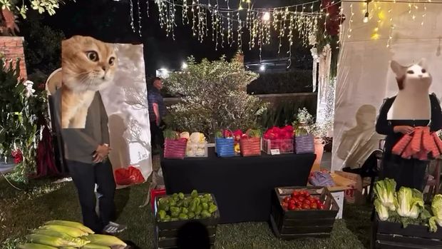 Aksi unik di pesta pernikahan viral usai membagikan souvenir konsep pasar mini. Tamu undangan bebas memilih dua jenis sayur dan dua buah segar. Aksi unik di pesta pernikahan viral usai membagikan souvenir konsep pasar mini. Tamu undangan bebas memilih dua jenis sayur dan dua buah segar.