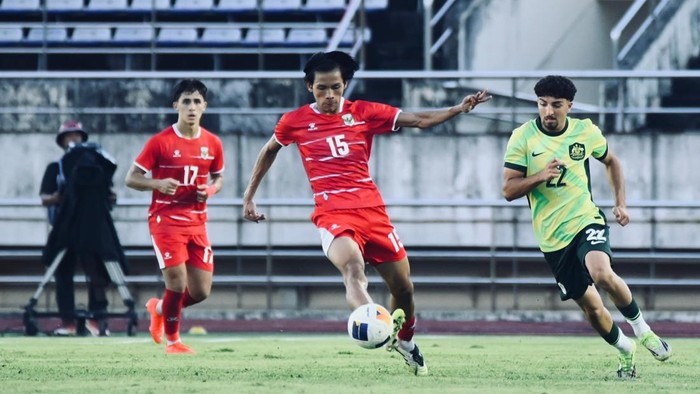 Aleandro Alan Maulana saat membela Timnas Indonesia U-20