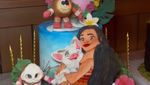 Amora Lemos Rayakan Ultah ke-15, Hadirkan Kue Spesial Bentuk Moana