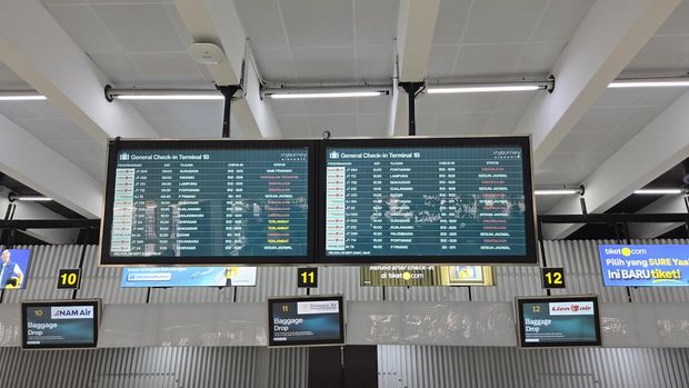Bandara Internasional Soekarno-Hatta (Soetta), Tangerang sudah kembali beroperasi mulai hari ini.