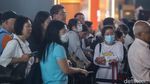 Bandara Soetta Kembali Beroperasi, Calon Penumpang Ramai Padati Terminal Keberangkatan