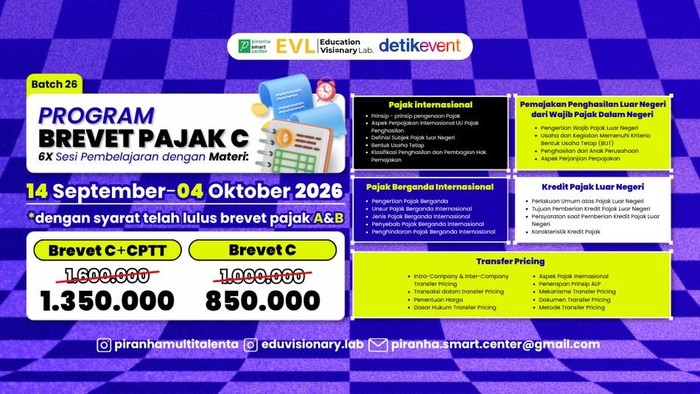 detikevent brevet pajak