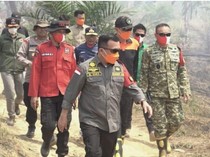Karhutla Jambi Tersisa 2 Titik, Al Haris: Dalam Pemadaman
