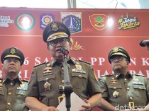 Jakarta Bebas Paparan Abu Vulkanik, Siswa Belajar di Sekolah 9 September