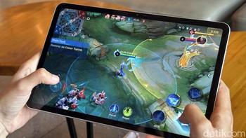 Dapur pacu Infinix XPAD 30 Pro mengandalkan MediaTek Helio G200 Ultimate dengan fabrikasi 6 nm. Infinix mengklaim performanya meningkat hingga 35,6% dibandingkan generasi sebelumnya. Foto: Rizqy Nur Amalia/detikINET