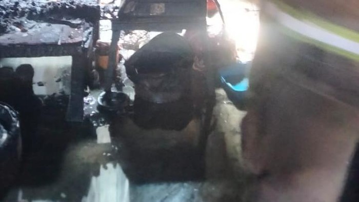 Kebakaran di Citamiang Kidul, Desa Cangkuang Kulon, Dayeuhkolot, Kab Bandung