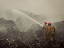 TPA Galuga Bogor Mulai Beroperasi Sebagian Besok Usai Kebakaran