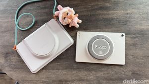 Wujud Lenovo Tab Plus Gen 2, Tablet Unik Merangkap Speaker Portabel