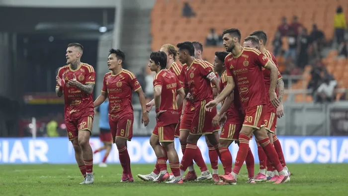Para pemain Persija Jakarta.