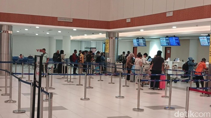 Penerbangan rute Batam-Jakarta kembali berjalan normal. (Foto: Alamudin Hamapu/detikSumut)