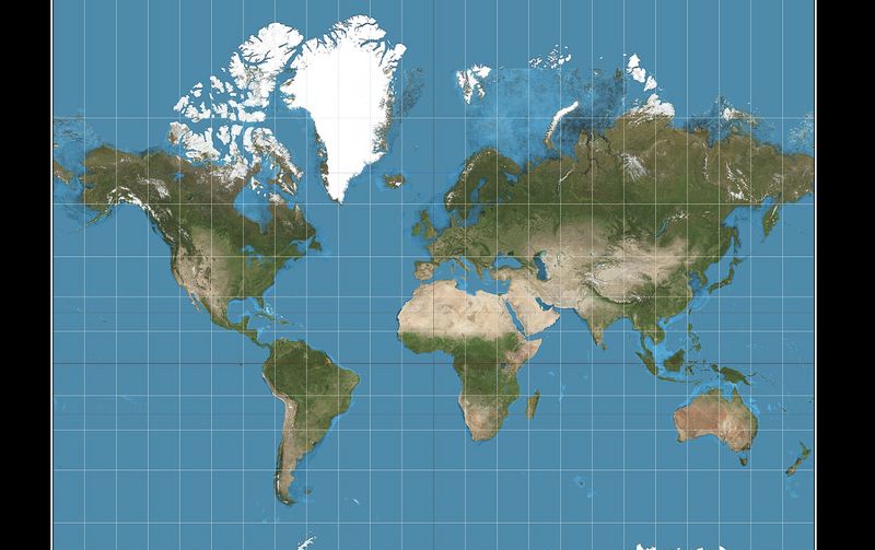 Peta Mercator
