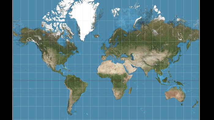 Peta Mercator