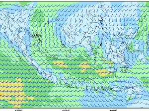 Abu Anak Krakatau Menjauh dari Lampung, Ini Arah Sebarannya