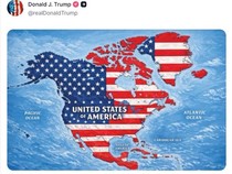 Postingan Terbaru Trump Caplok Meksiko hingga Greenland