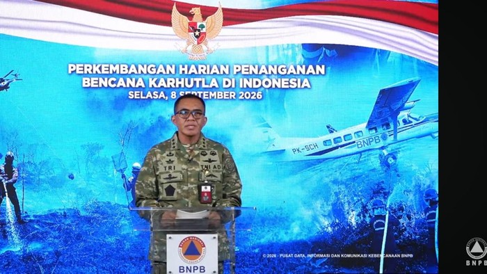 Sekjen Kementerian Pertahanan, Letjen TNI Tri Budi Utomo. (dok. YouTube BNPB)