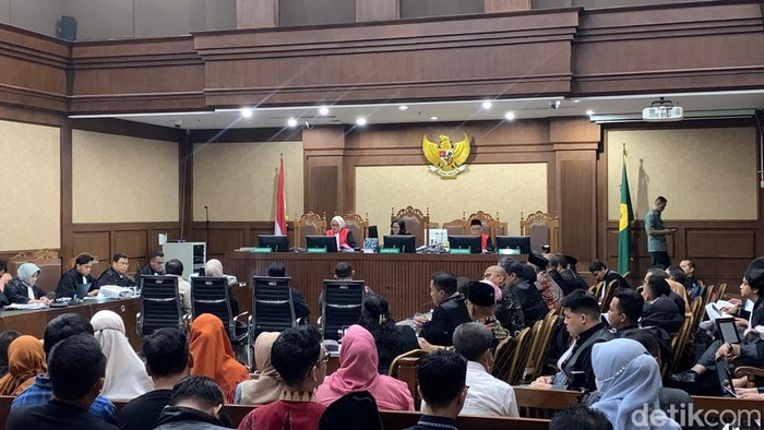 Sidang kasus korupsi kuota haji (Mulia/detikcom).