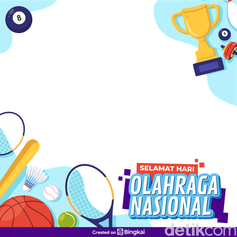 Twibbon Hari Olahraga Nasional 2026