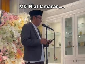 Viral Pasangan Niatnya Cuma Lamaran, Malah Bikin Kaget Langsung Akad Nikah