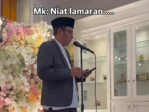 Viral Pasangan Niatnya Cuma Lamaran, Malah Bikin Kaget Langsung Akad Nikah