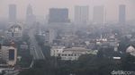 Water Mist dari Atas Gedung Wali Kota Jakarta Selatan Redam Panas
