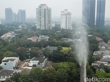 Cegah Asap Karhutla, DKI Aktifkan Water Mist di 145 Gedung