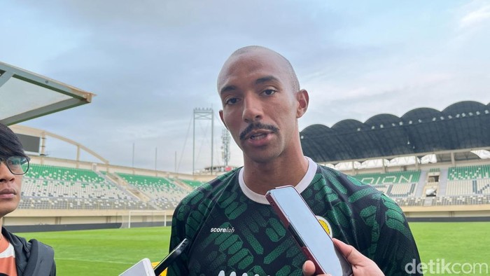 Winger PSS Sleman, Melvyn Lorenzen di Stadion Maguwoharjo, Sleman, Selasa (8/9/2026)